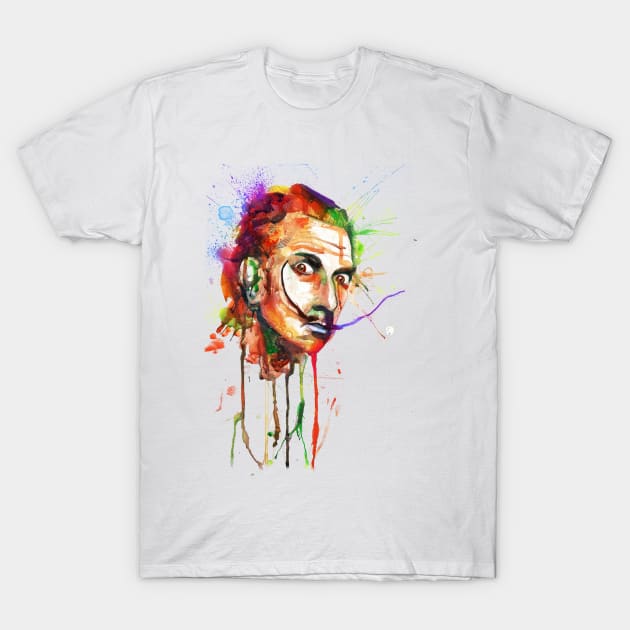 Salvador Dali T-Shirt by francuzf89